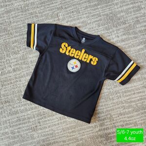 NFL Pittsburgh Steelers youth short sleeve jersey top size S 6-7